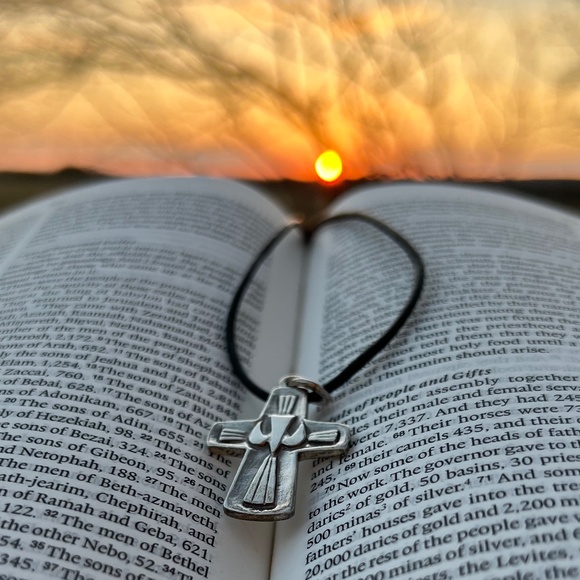 Handmade Jewelry - Sterling Handcrafted Cross Leather Cord